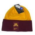 Nike Accessories | Minnesota Golden Gophers Nike Fleece Beanie Winter Hat College Team Issue | Color: Gold/Red | Size: Os