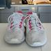Adidas Shoes | Adidas Ortholite Gray Sock Women's Sneaker Pink Trim Size 7 | Color: Gray/Pink | Size: 7