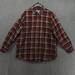 Carhartt Shirts | Carhartt Shirt Mens Xl Flannel Lightweight 5.5 Oz Trumbull Plaid Red Button Down | Color: Red | Size: Xl