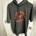 Under Armour Shirts | Hardly Worn The Rock Under Armor Hooded Shirt Sleeve Sweatshirt | Color: Black/Red | Size: Xl