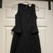 Kate Spade Dresses | Kate Spade Black Peplum Dress | Color: Black | Size: 2