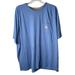 Carhartt Shirts | Hollister Blue Relaxed Fit Tee Shirt Men’s Size 4xl | Color: Blue | Size: 4xl