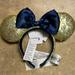 Disney Accessories | Disney Parks Blue & Gold Ears | Color: Blue/Gold | Size: Os