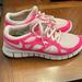 Nike Shoes | Hot Pink & Lt Pink Nike Run Women’s Shoes Size 8 1/2 | Color: Pink/White | Size: 8.5