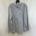 J. Crew Shirts | J. Crew Blue And Grey Stripe Men’s Dress Shirt | Color: Blue/Gray | Size: L