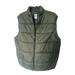 Zara Jackets & Coats | New Zara Puffer Army Green Vest Jacket Men's Sz L | Color: Green | Size: L