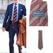 Burberry Accessories | Burberry Of London Men's Burgundy 100% Silk Multicolor Tie | Color: Green | Size: Os