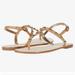 Lilly Pulitzer Shoes | Lilly Pulitzer Rita Flat Sandals | Color: Tan | Size: 9