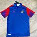 Adidas Shirts | Adidas Primeblue Kansas Jayhawks Golf Polo Shirt Mens Size Large Nwt H45768 | Color: Blue | Size: L