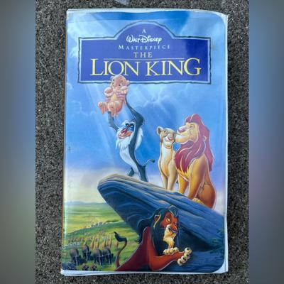 Disney Other | A Walt Disney Masterpiece The Lion King On Vhs | Color: Black | Size: Vhs Tape