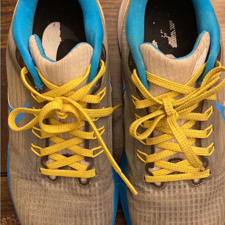Nike Shoes | Blue And Yellow Nike Tennis Shoes | Color: Blue/Yellow | Size: 7.5