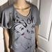 Disney Tops | Disney Park T - Shirt Princess Tiana @ Mr Frog Top Size Lg Nwot | Color: Gray | Size: L