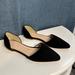 J. Crew Shoes | J.Crew Black Suede Flats | Color: Black | Size: 7