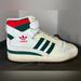 Adidas Shoes | Adidas Forum 84 High Top Men's Sneakers Casual Shoes White Green Red Gx9055 | Color: Green/Orange | Size: 9.5