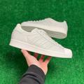 Adidas Shoes | Adidas Superstar Low Mens Classic Casual Shoes Gray/White H00168 New Multi Sz | Color: Gray/White | Size: 8