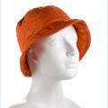 Burberry Accessories | Burberry London Orange Nova Check Bucket Hat Size M | Color: Orange/Tan | Size: Medium