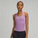 Lululemon Athletica Tops | Lululemon Cool Racerback Tank Top Shorter Length- Wisteria Purple | Color: Purple | Size: 6