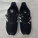 Adidas Shoes | Adidas Eq21 Run Running Shoes Boys Sz. 4 Black/White Stripes | Color: Black/White | Size: 4bb