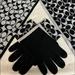 Coach Accessories | Coach Women's Signature "C" Knit Tech Gloves Set F86019 F86026 Scarf/Wrap | Color: Black | Size: Os