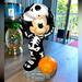 Disney Other | Disney Mickey Mouse Halloween Figurine / Statue | Color: Black/Orange | Size: Os