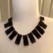 Kate Spade Jewelry | Kate Spade Hot Chip Necklace Black | Color: Black/Gold | Size: Os