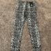 Converse Bottoms | Converse Girls High Rise Black White Leggings Sz Large New | Color: Black/White | Size: Lg