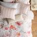 Anthropologie Bedding | Anthropologie Floral Lelie Twin Duvet Cover A706 | Color: Pink/Red | Size: Twin