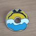 Disney Accessories | Disney Alice In Wonderland Donut Trading Pin | Color: Blue/White | Size: Os