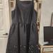 Kate Spade Dresses | Kate Spade Black Lace Trim Midi Dress. Size 14 | Color: Black | Size: 14