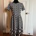 Lularoe Dresses | Lularoe Amelia Dress | Color: Black/White | Size: M