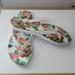 Coach Shoes | Coach Amel Floral Flower White Flip Flops Womens Thongs Sandals Silver Bow 9/10 | Color: Silver/White | Size: 9