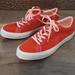 Converse Shoes | Converse One Star Ox Low Top Red/Pink Suede Nwot | Color: Pink/Red | Size: 12