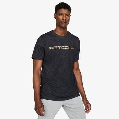 Nike Shirts | *Rare* Nike Metcon Dri-Fit Tee Shirt Small Tall Long Crossfit Workout Cj9478-010 | Color: Gold/Gray | Size: S