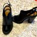 Zara Shoes | Heels Platforms Black From Zara | Color: Black | Size: 8
