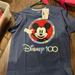 Disney Tops | Disney Adult Hundred Years Of Wonders T-Shirt Size Small Adult New With Tag | Color: Blue/Silver | Size: Various