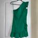 J. Crew Dresses | Gorgeous J Crew Kelly Green One Shoulder Dress! | Color: Green | Size: 4