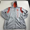 Nike Jackets & Coats | Nike Clemson Tigers Full Zip Jacket Hoodie Active Mens Size 2xl Gray Ncaa | Color: Gray | Size: 2xl