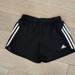 Adidas Bottoms | Adidas Girls Shorts. Black. Size 14. L. Like New. | Color: Black/White | Size: 14g