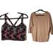 Urban Outfitters Tops | Bundle Of 2 Casual Boho Summer Tops | Color: Black/Pink | Size: S-M