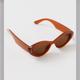 Free People Accessories | Free People Star Studded Cateye Sunglasses | Color: Gold/Orange | Size: Os