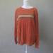 Levi's Sweaters | Levi's Vintage Y2k Men's Texas Orange Long Sleeve Distressed Sweater Med | Color: Gold/Orange | Size: M