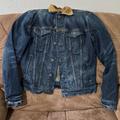 American Eagle Outfitters Jackets & Coats | American Eagle Corduroy Collar Jean Jacket | Color: Blue/Tan | Size: S