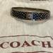 Coach Jewelry | Coach Bangle Bracelet | Color: Black/Silver | Size: Os