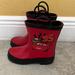 Disney Shoes | Dismay Cars Rain Boots | Color: Black/Red | Size: 11b