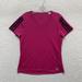 Adidas Tops | Adidas Climalite Athletic Workout Running Shirt M Medium Womens Hot Pink | Color: Pink | Size: M
