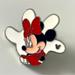 Disney Accessories | Disney Minnie Mouse 2013 Hidden Mickey Pin - White Glove | Color: Red/White | Size: Os