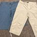 Michael Kors Shorts | 2 Pair Womans Shorts /Capris Michael Kors Ellos Size 14 | Color: Blue | Size: 14