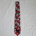 Disney Accessories | Disney Vintage Mickey Ornament Tie | Color: Red | Size: Os