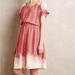 Anthropologie Dresses | Maeve Anthropologie Veronia Shirt Dress As Seen On Tv | Color: Cream/Red | Size: S