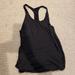 Lululemon Athletica Tops | Black Lululemon Tank Top | Color: Black | Size: 2